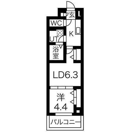 ラパン　すみよしの物件間取画像